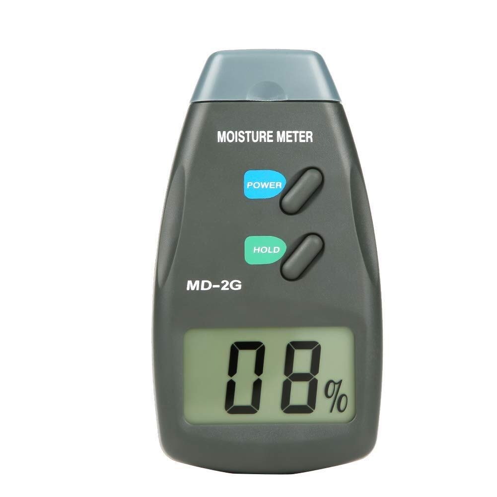 Misuratore di umidità del Legno 2 Pin Dampness Display LCD Tester Tester Tester Igrometer Digital Forwater in Legna da ardere