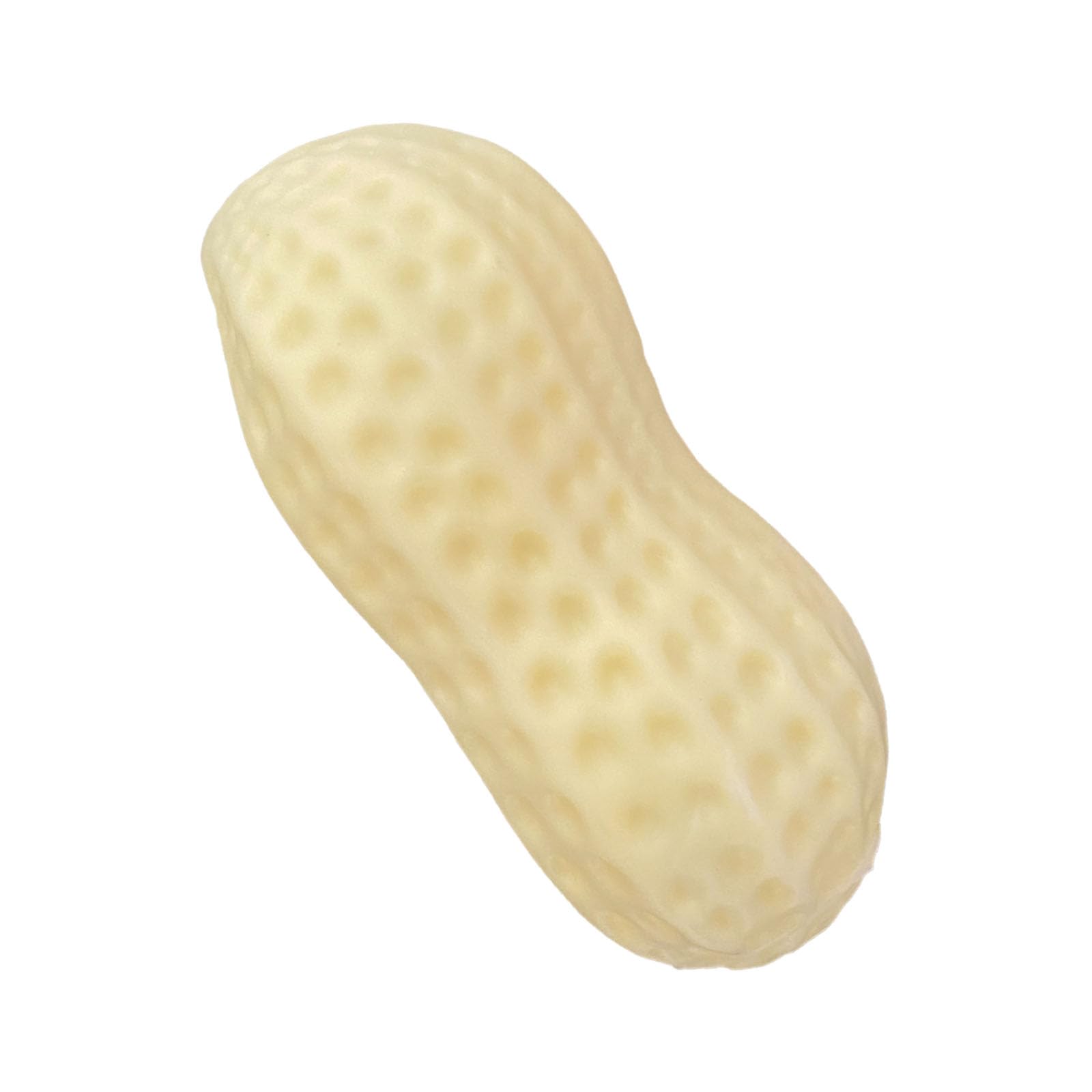 Maxtonser Squeaky Peanut Pet Toy For Dogs And Cats Rubber Chew Interactive Play Safe For Fun Home Decors
