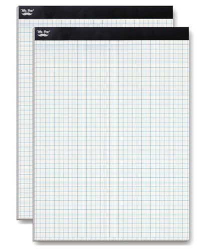 Mr. Pen 2 Blöcke Millimeterpapier Raster
