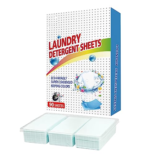 Lavado de detergente Detergente Desmontaje de manchas profundas Rellena jabón de lavado para viajes en casa 90 piezas de de