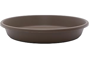 The HC Companies 16 Inch Round Plastic Classic Plant Saucer