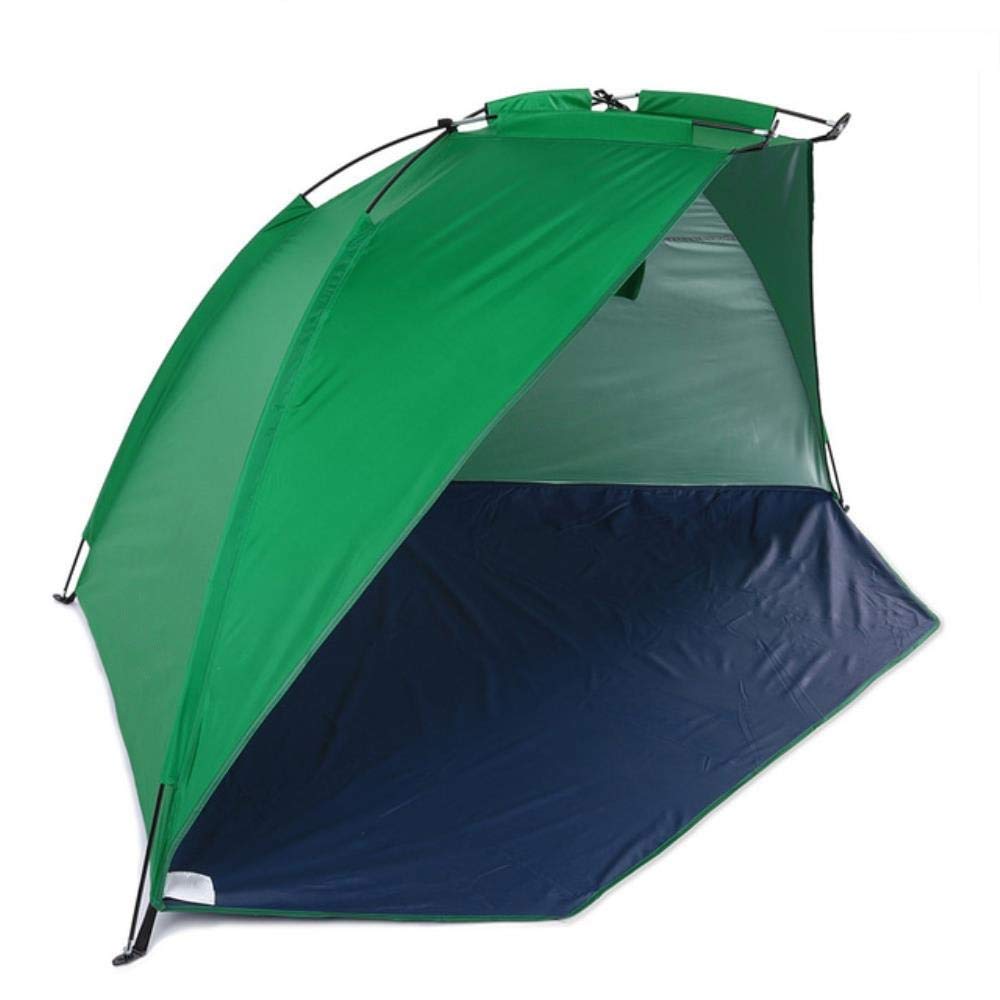 Tienda de campaña desplegable de apertura rápida, toldo de playa, refugio solar semiabierto, impermeable, ultraligero para acampar al aire libre, pesca, picnic, parque esperanzado