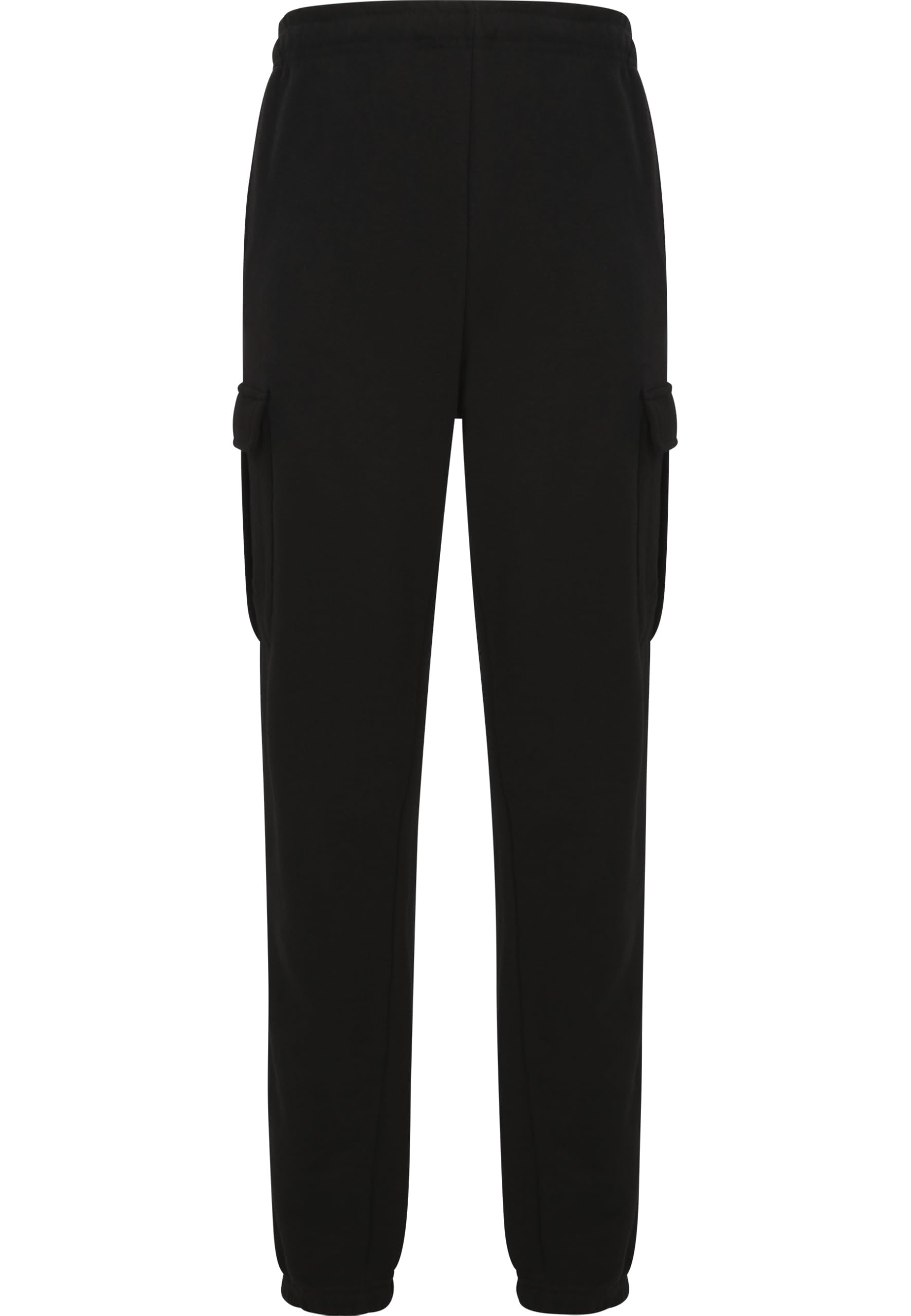 Urban Classics Men's Light Terry Wide Cargo Sweatpants Pants, Black,