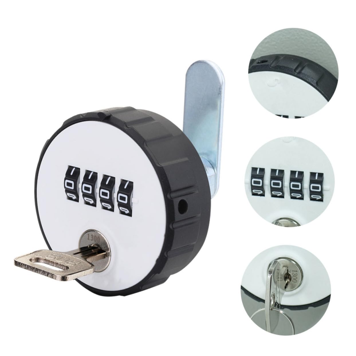 BESTonZON 2pezzi Serratura Per Armadietti e Combinazione Facile Installazione e Resistente Urti Protezione Per e