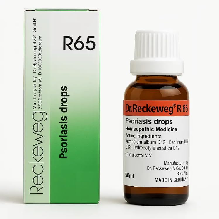 R65 Psoriasis Drops – Homeopathic Relief for Psoriasis, Eczema & Chronic Skin Conditions – Skin Soothing Liquid Formula – Safe, Gentle & Non-Drowsy – Easy-to-Use Oral Drops – Pack of 1 – 22ml-image-37