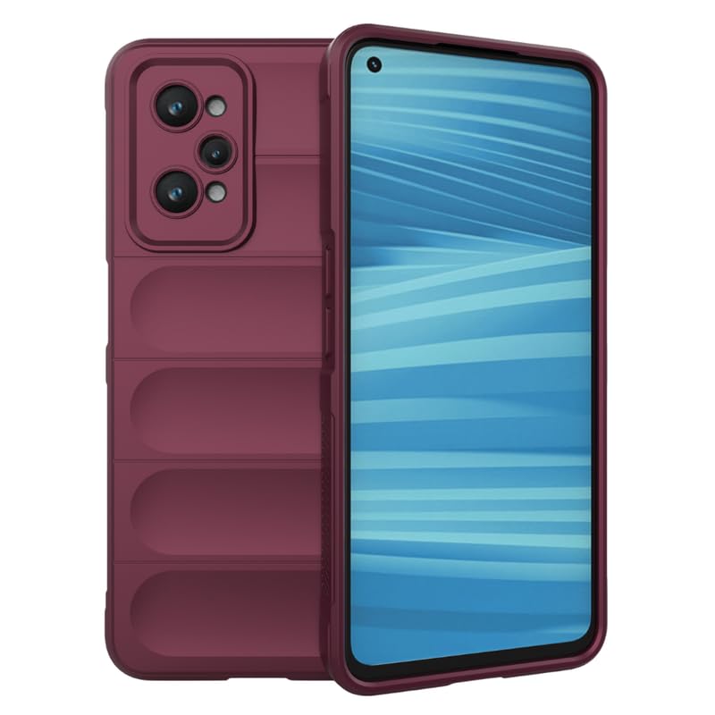 Prime Retail Liquid Silicon Back Cover Case for Realme GT Neo 2 5G, Shockproof Military Grade Protection, Micro-Fibre Inner Side, Built-in Anti-Slip Grip Realme GT Neo 2 5G Back Cover [TPU|Plum] (B0D5DFHFNM) Amazon Price History, Amazon Price Tracker