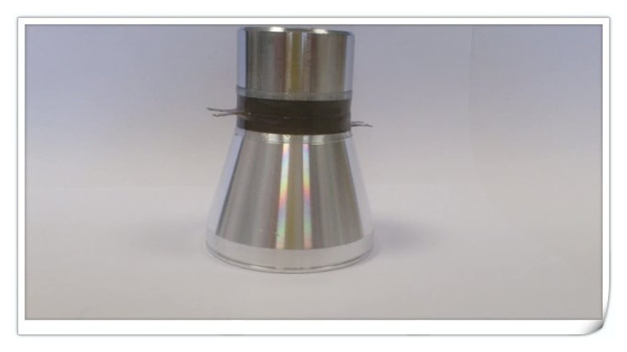Trasduttore di pulizia a ultrasuoni da 25KHz / 60W, trasduttore a ultrasuoni resistente alla corrosione impermeabile resistente alla corrosione