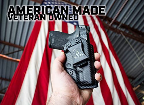 Cya Supply Co. Base Optics Ready (Carbon Fiber) Inside Waistband Holster Iwb Veteran Owned Company Fits Springfield Hellcat 3" Micro-Compact Osp #TOP4