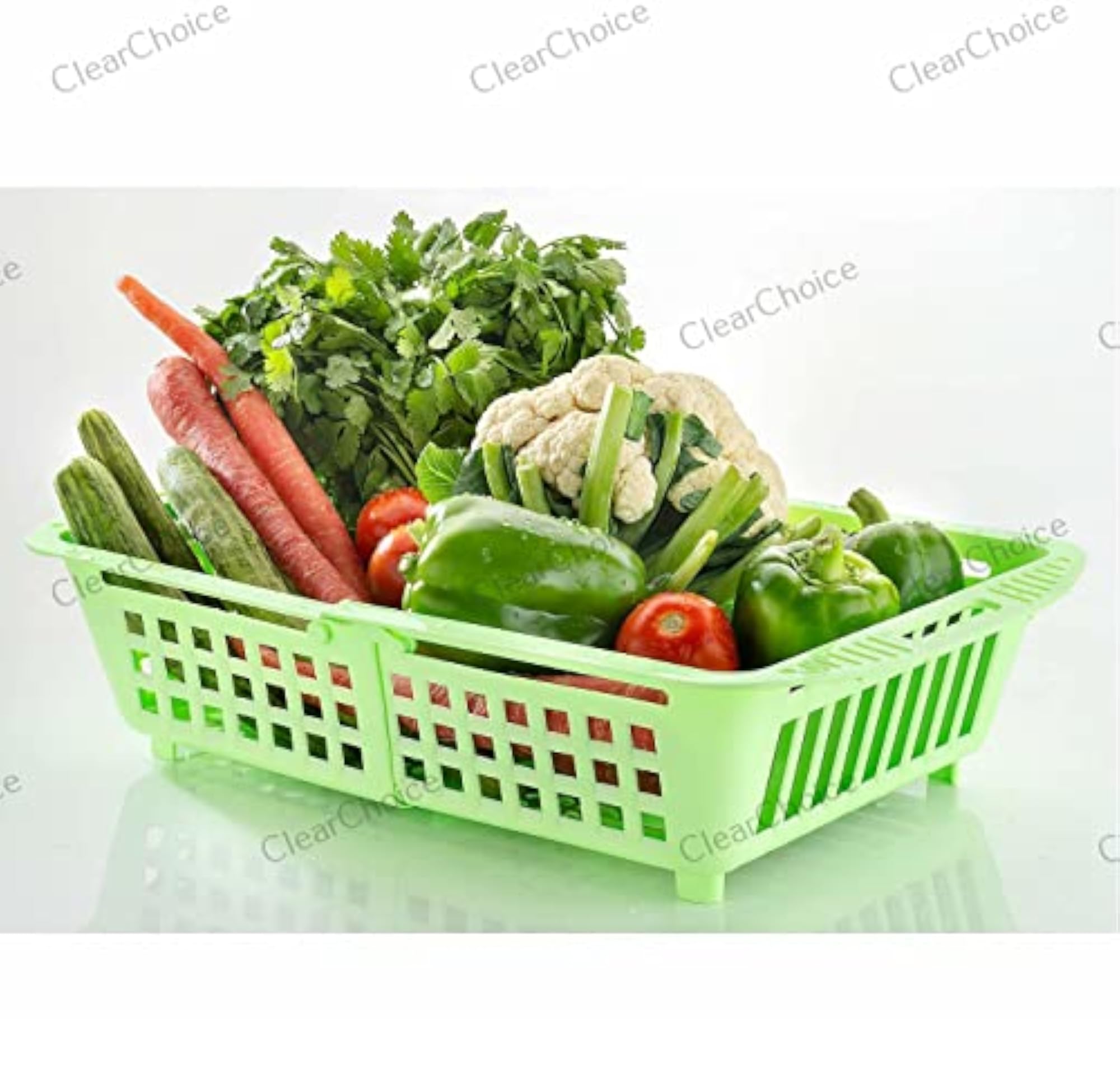 Plastic Flexible Kitchen Drying Drainer Plates Holder Basket