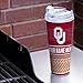 Rico Industries NCAA Oklahoma Sooners Primary 24oz Personalized Tumbler W/Hinged Lid - Team Colored Travel Tumbler - Keeps Drinks Cold or Hot
