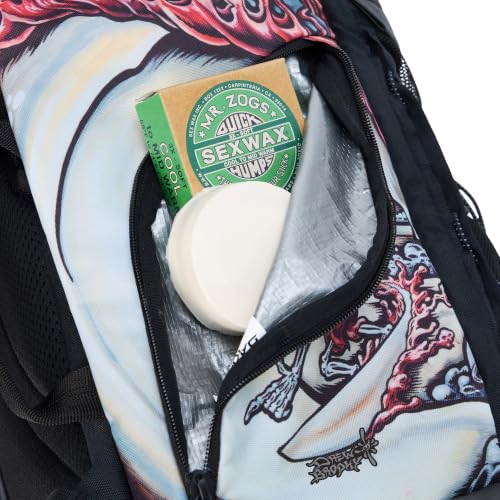 Dakine Mission Surf DLX 35L Rolltop Backpack x Mayhem, Mayhem Marron miniatura 4