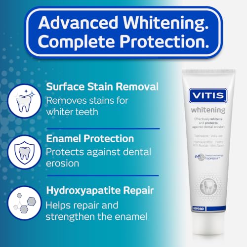Vitis whitening Zahnpasta 100ml, 2er Pack (2x 100ml) – Ansicht 2