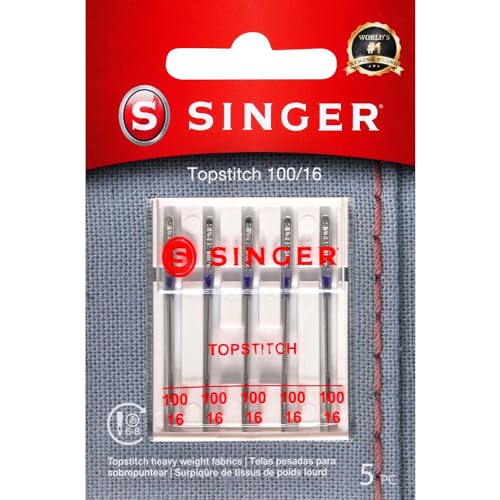 SINGER Universal Topstitch Sewing Machine Needles
