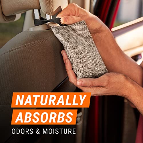 Image of Armor All Fresh FX Charcoal Bag Deodorizer (9 Count) - Charcoal Deodorizer Bags for Cars, Natural Bamboo Car Air Freshener