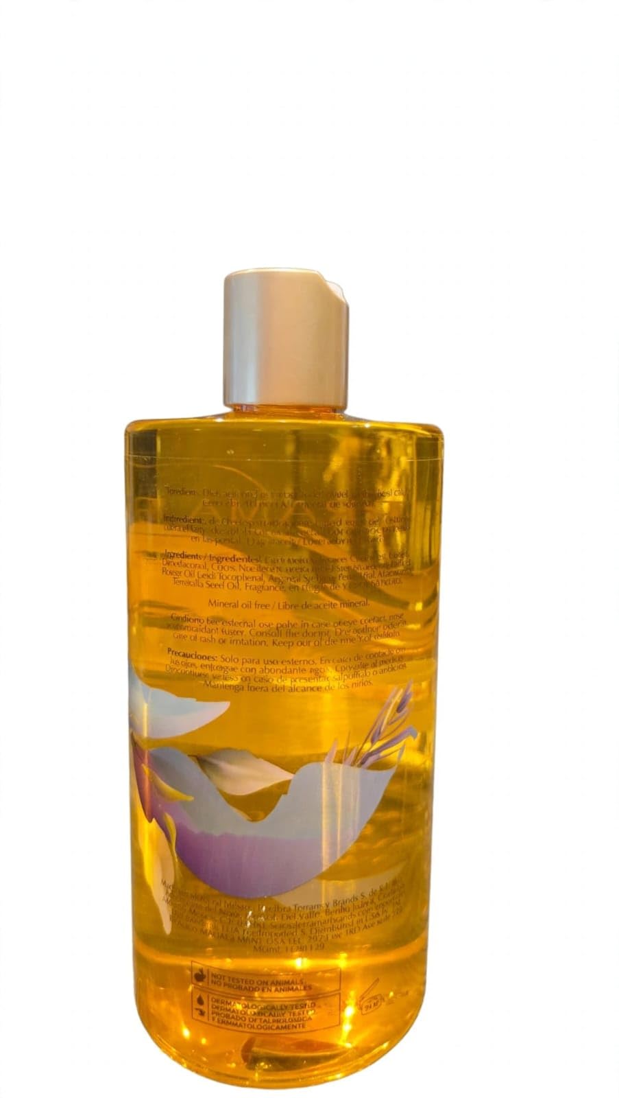 Terramar OLEO TRATAMIENTO PARA EL CABELLO 3 EN 1 CON ARGAN Y MACADAMIA 500ML 16.91FL JUMBO, AMARILLO