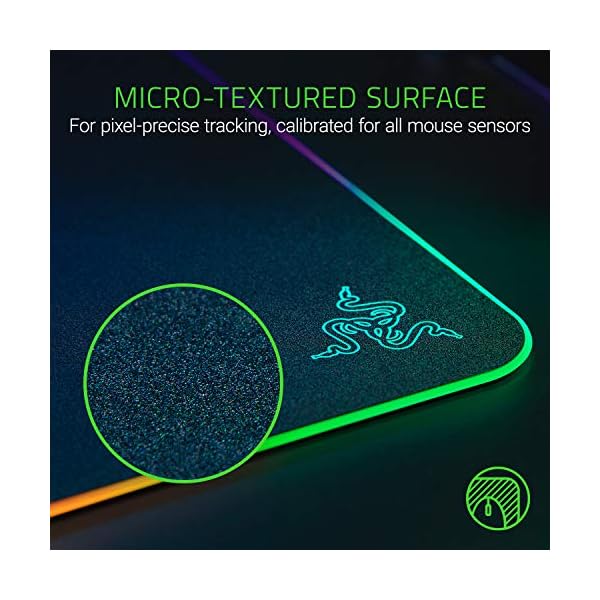 Razer Firefly Chroma Cloth Gaming-Mauspad, anpassbare Chroma RGB Beleuchtung – Bild 4