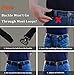 FAIRWIN Tactical Belt, Military Style Gun Belt Riggers Web Belt Men with Heavy-Duty Quick-Release Metal Buckle (S 30