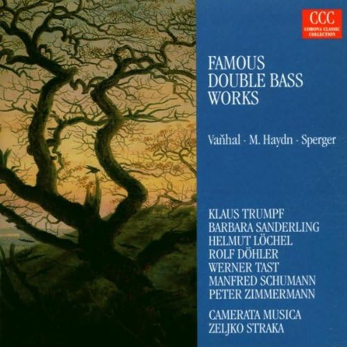 Famous Double Bass Works (Straka, Camerata Musica) by J.K. Vanhal/M