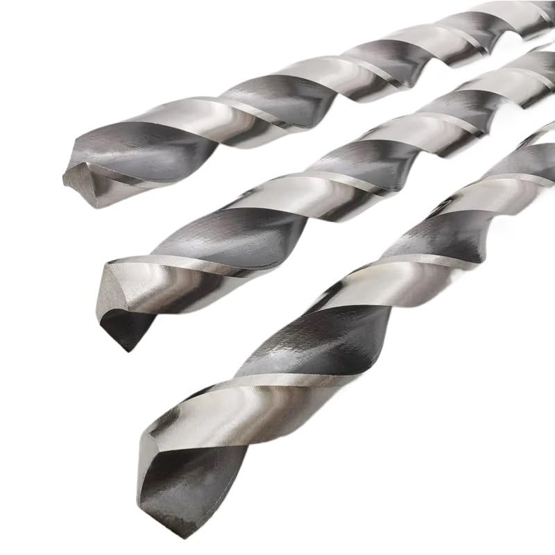 1 pz 1.5-18mm HSS M2 temprato allungare punta da trapano 300mm extra-lungo acciaio ad alta velocità codolo cilindrico trapano elicoidale for acciaio metallo(10.5x300mm)