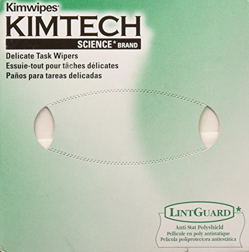 Kimberly-Clark - Toallitas profesionales Ex-L Delicadas de tareas, gamuza, 4-1/2 x 8-1/2, 280/caja (34155)