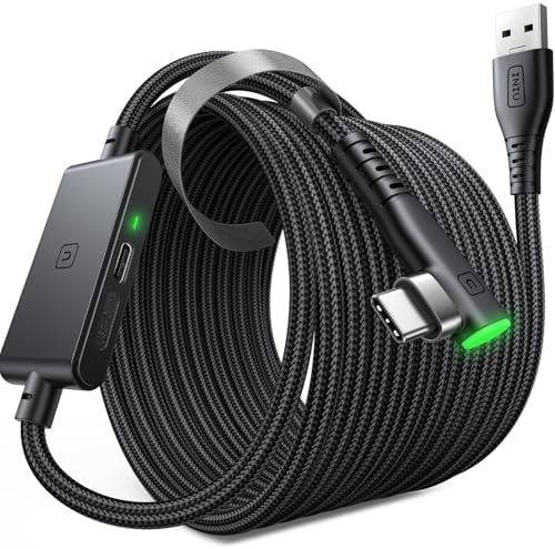 INIU Link Cable for Meta Oculus Quest 2 Pico 4 and Gaming PC Steam VR Fast Charging