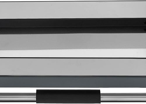 Miniatura 7 de Estante desplegable para gabinete, organizador superior de almacenamiento de armario de pared de cocina con 2 niveles, organizador de estante para