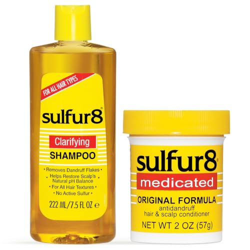 Sulfur8 Medicated Anti-Dandruff Duo