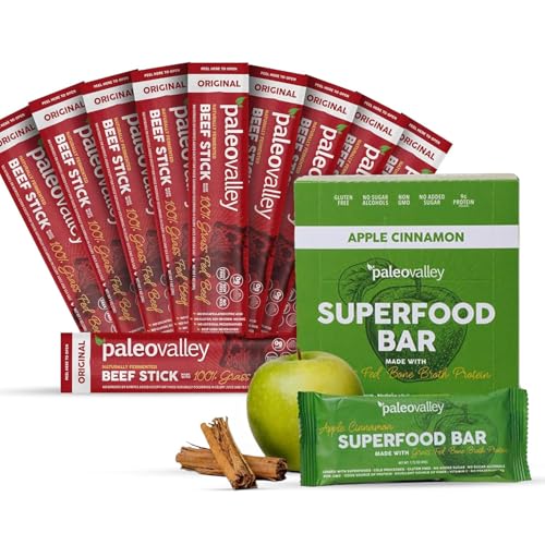 Paleovalley barras proteicas bundle manzana y canela