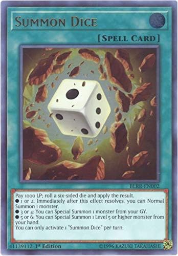 Summon Dice - BLRR-EN002 - Ultra Rare - 1 Edición