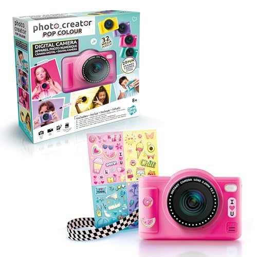 Canal Toys Photo Creator Appareil Photo Numérique Pop Couleur Avec carte SD 8Go incluse CLK 042 - vue 2
