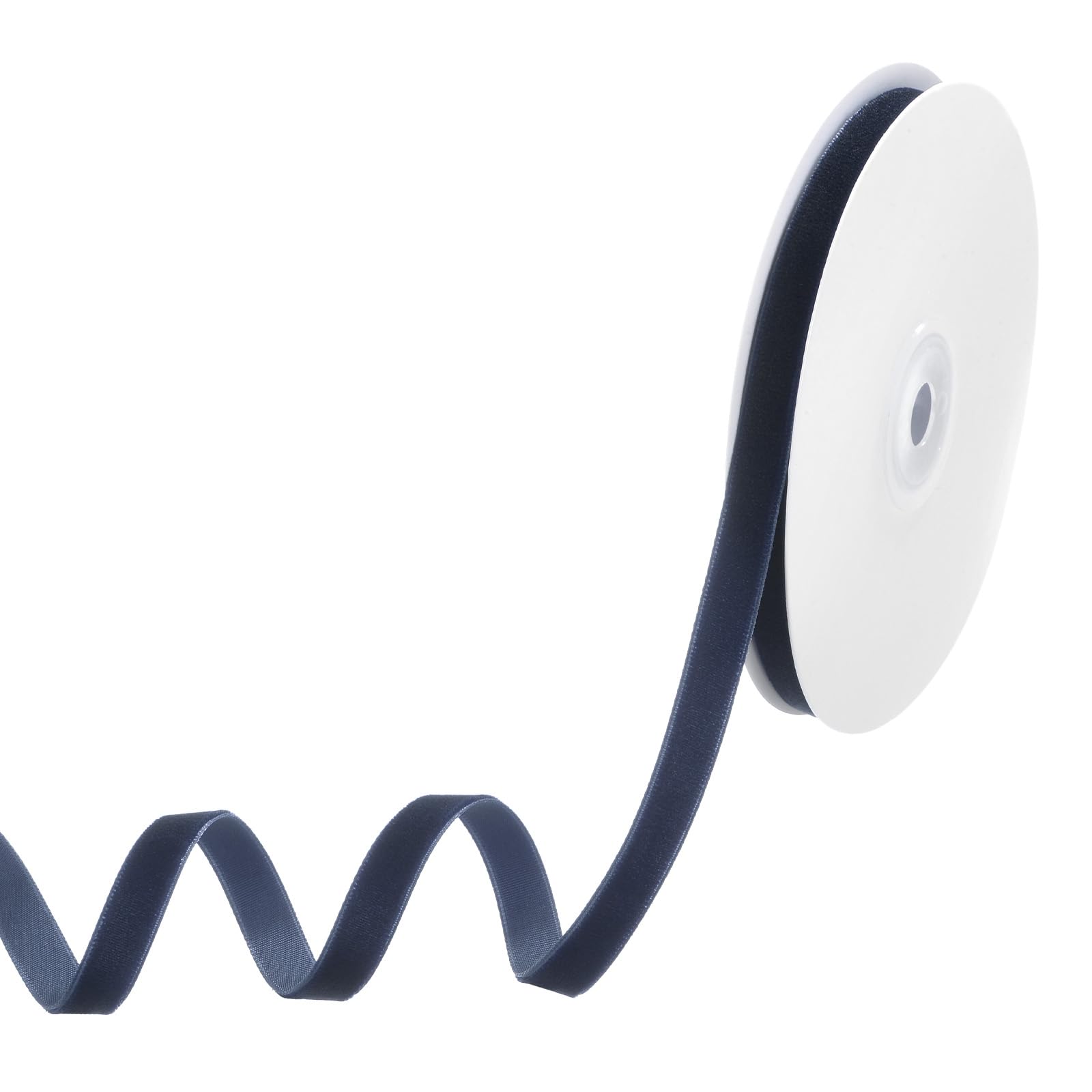 M METERXITY Navy Blue Velvet Ribbon