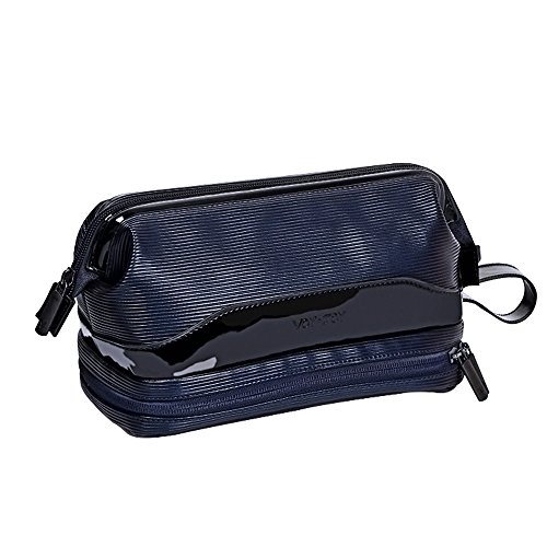 Preisvergleich Produktbild LUXSURE LU00000061-2, Kulturtasche Blau blau