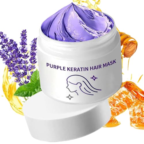 wiroouia Mascarilla Para Cabello Dañado,Acondicionador Profundo Para Elasticidad - Refuerzo Profundo Para Uso En Casa Peluquería Viaje Salón