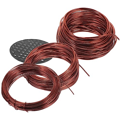 YARNOW Filo Per Bonsai in Alluminio Anodizzato Flessibile e Riutilizzabile Per Modellare Piante Rampicanti e Alberi Da Giardino Kit Legatura Piante e Vasi Bonsai