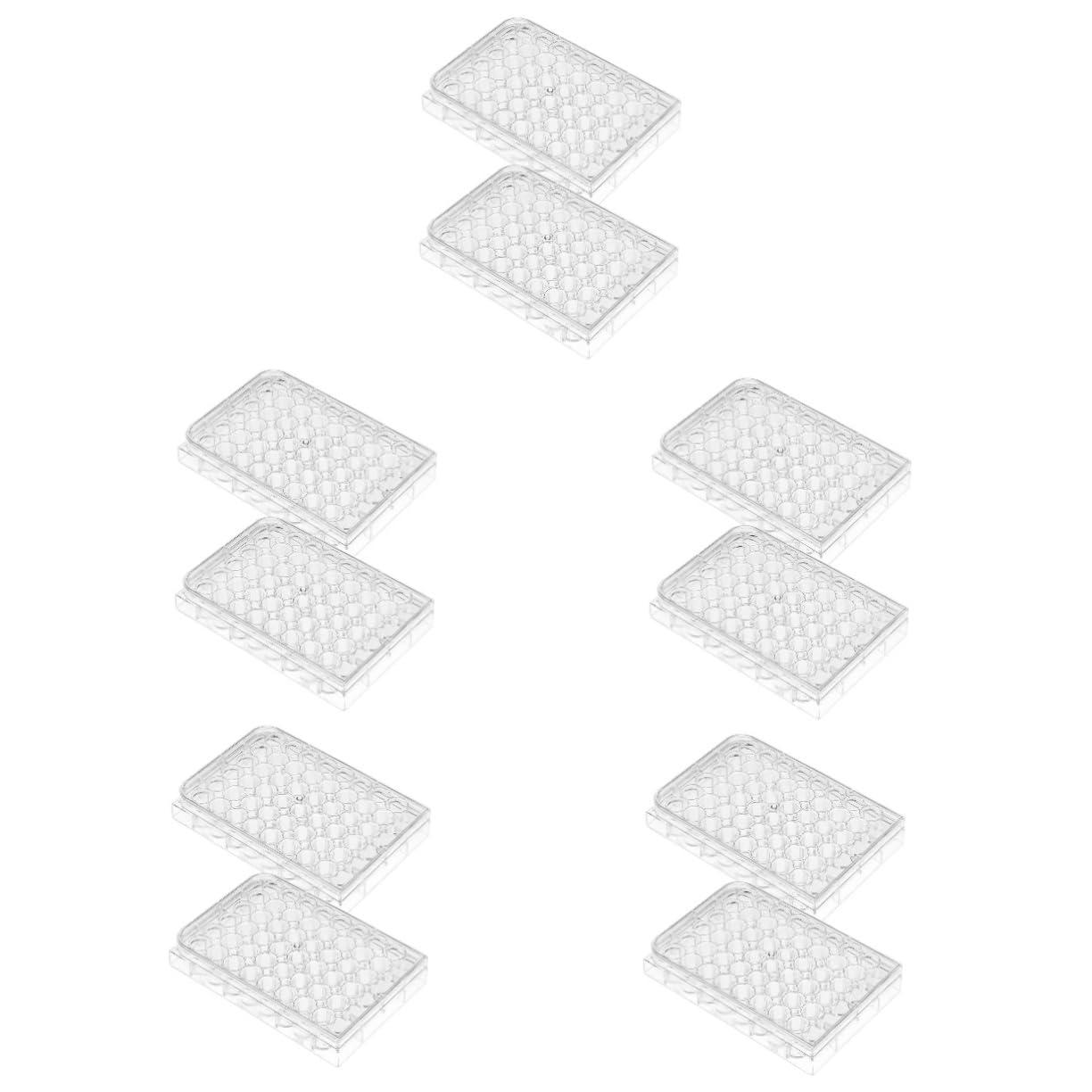 GLEAVI 10stücke Zellkulturplatten Für Laboranwendungen Gewebekultur Und Reaktionsplatten Für Präzise Experimente Platzsparendes Design Für Zell Und Gewebekulturen