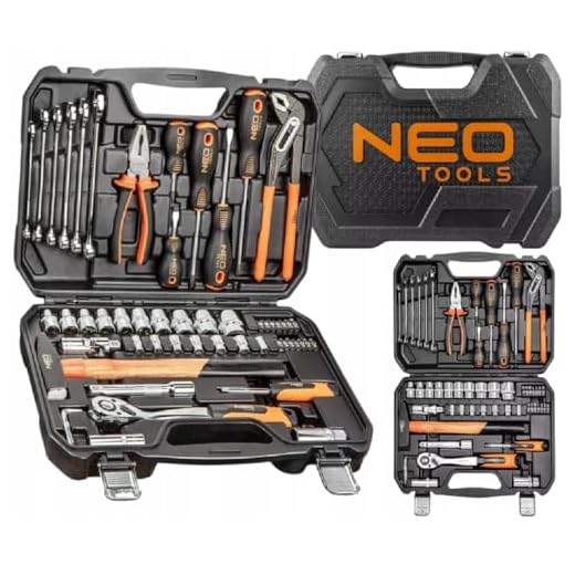 NEO TOOLS 08-651 Tips Spline 1/2 8 Stk NEO TOOLS 5 Neo Tools Universal-Werkzeugsatz | 56 Teilie | Antriebsvierecks 1/4", 1/2" | Material (CrV) und Stahl S2 | Werkzeugkoffer gefüllt Werkzeugkiste | Steckschlüsselsatz