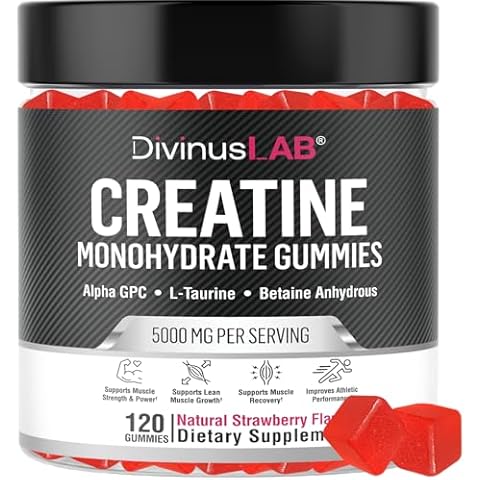 DivinusLab Creatine Monohydrate Gummies Cover