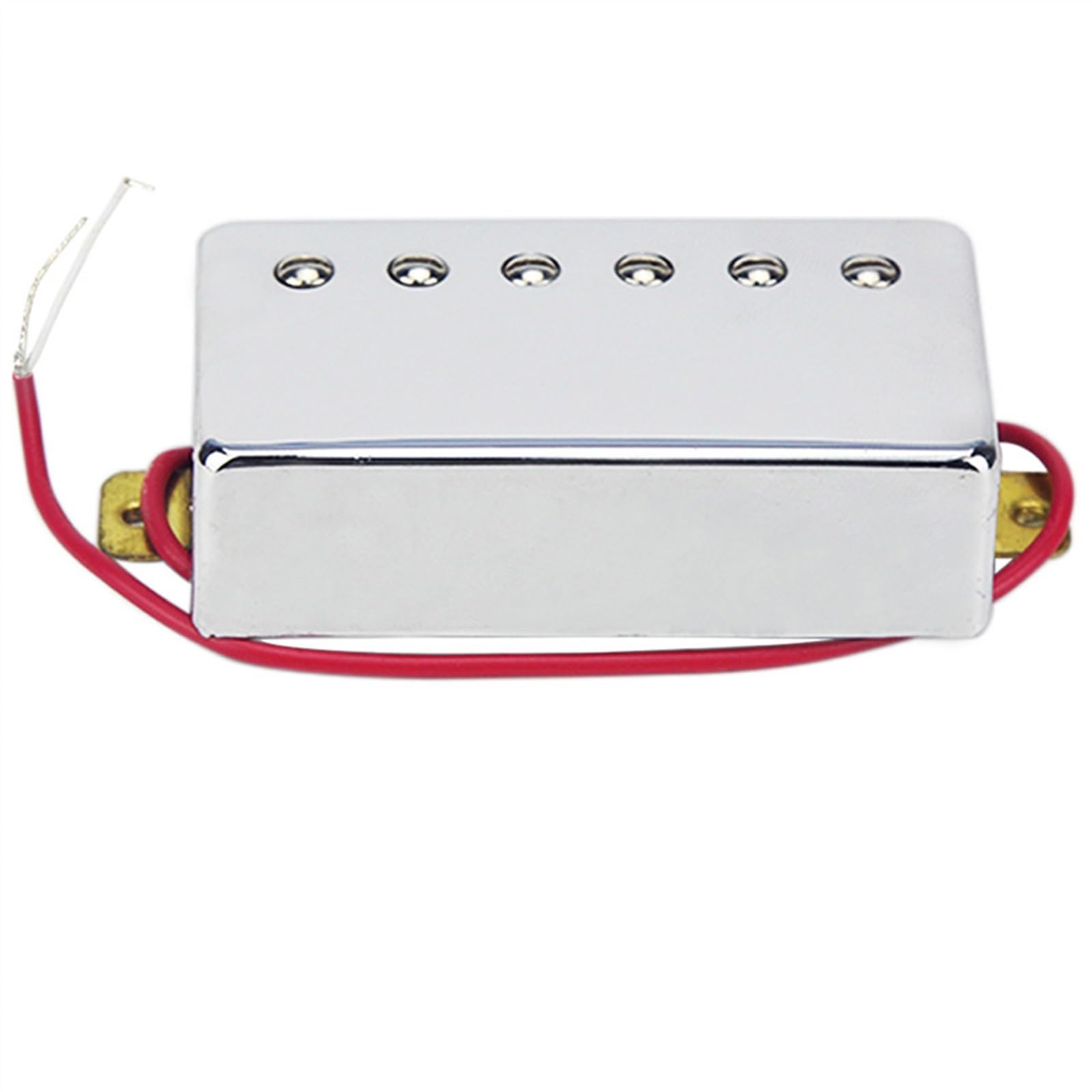 E-Gitarre Pickups Set E-Gitarre Humbucker Alnico5 Dual Pickup Vergoldet Verchromt (Color : Chrome-N)