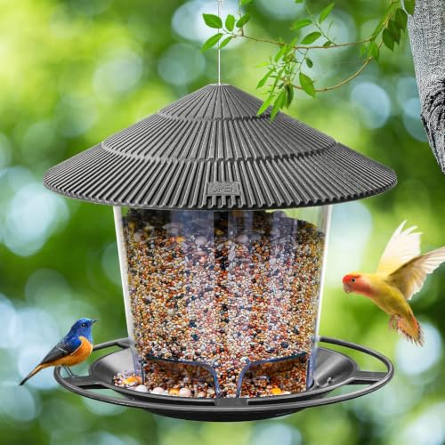 StyleX Store® Hanging Bird Feeder for Outdoors, Weatherproof Wild...
