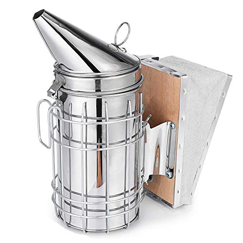 Imker Bienen Smoker Und Anfänger Set,mit Handschuhe, Bienenenstock-Bürste, Königin-Greifklammer, Haken, ideal für… – Bild 5