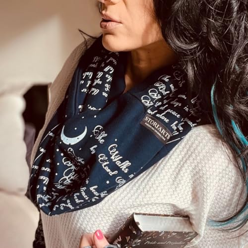 She Walks in Beauty Book Scarf3