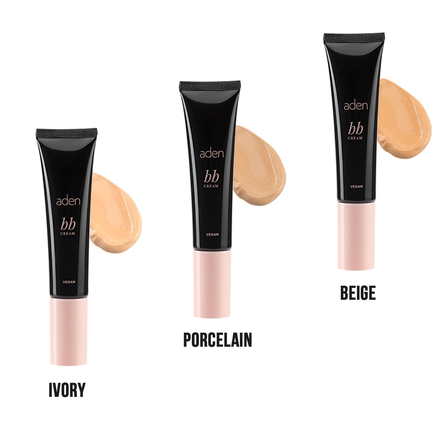 aden BB Cream VEGAN reducing the sign of fatigues FSP15 (02 Porcelain) Made in Italy