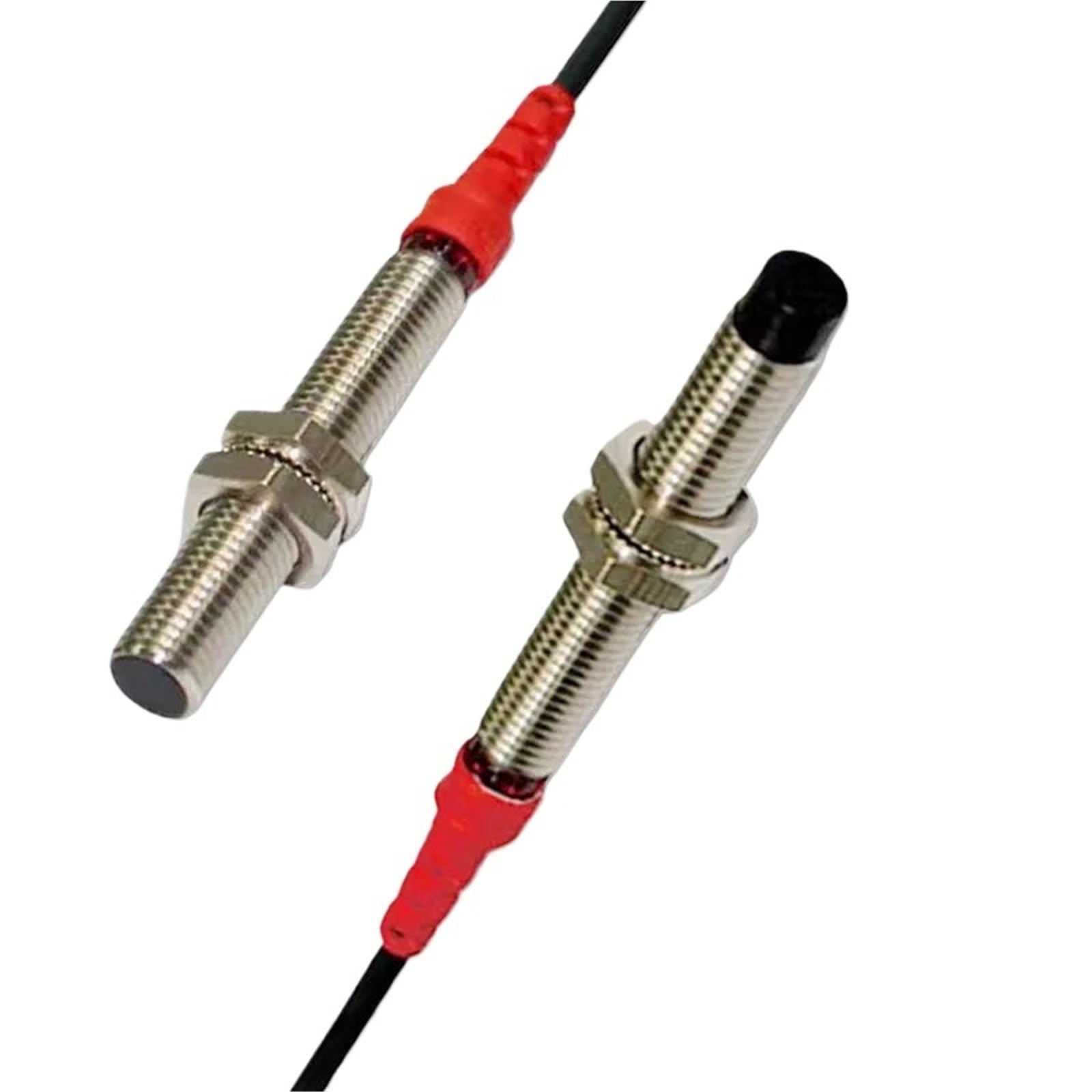Indukcyjny przełącznik proximity czujnik M8, M12, M18, M30, PNP, bez wykrywania, odległość 1 do 15 mm, 6-36 VDC, z kablem 2 m (M12 4 mm PNP NO)