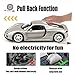 TOKAXI 1/36 Scale Porsche 918 Spyde Diecast Model Cars,Pull Back Vehicles Porsche Toy Cars,Cars Gifts for Boys Girls