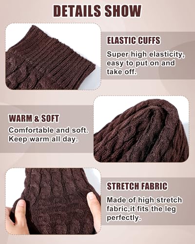 Image of Shihanee Fleece Leg Warmers Women