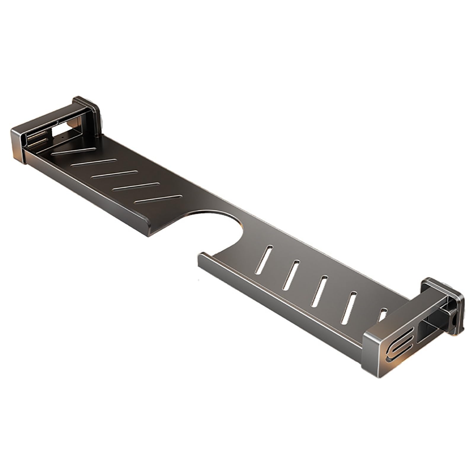 Waschbeckenablage Ohne Bohren, Waschbecken Ablage mit Saugnapf, Abnehmbar und Waschbar, Robust und Langlebig(Medium)