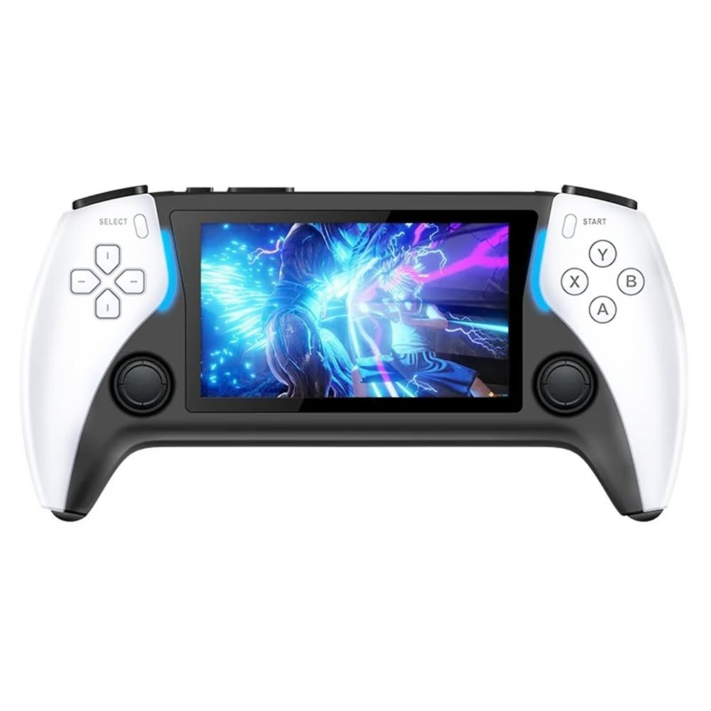 CONFUSE Consola de Videojuegos PortáTil de Bolsillo 8G 2000+Games Project X Pantalla IPS de 4,3 Pulgadas Compatible con Juegos PS1 EstéReo con Altavoz Dual