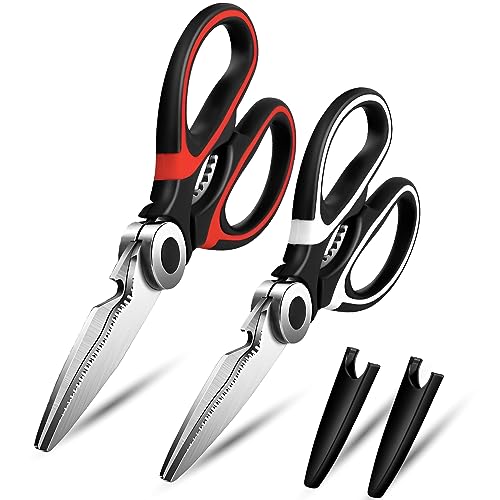 KISUOMAOYI Heavy Duty Kitchen Scissors, Sharp...