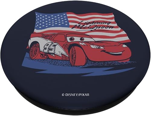 Miniatura 2 de Disney Pixar Cars Lightning McQueen - Soporte para teléfonos y tabletas, Negro