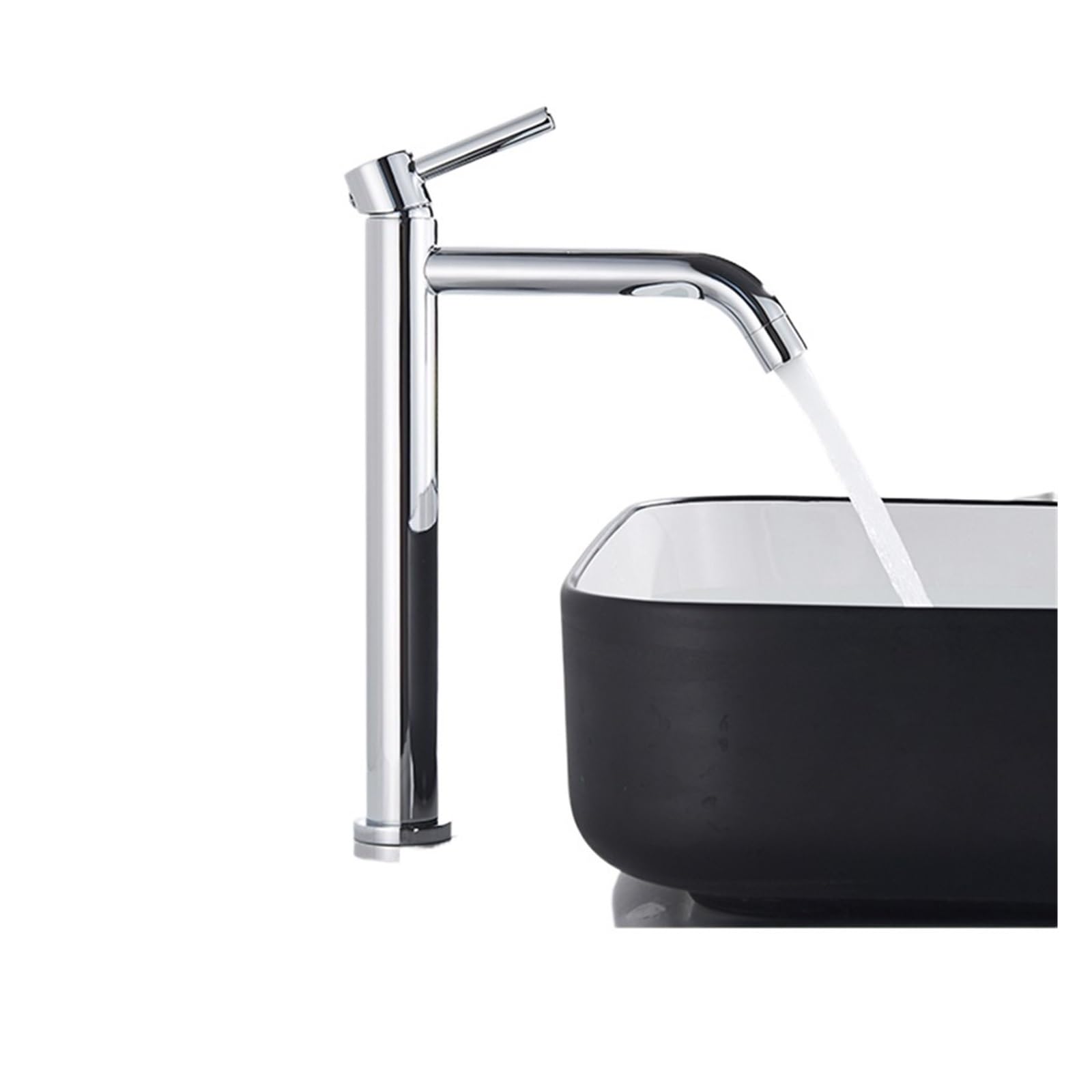 Robinet de lavabo laiton mat mélangeur chaud et froid salle de bain